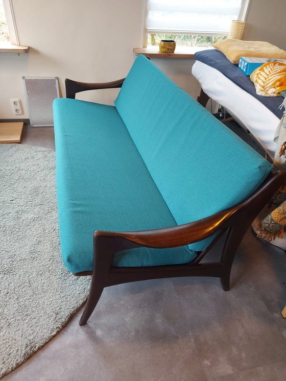 Image 1 of Bank aus den 1950er Jahren, Marke Gelderland, Teakholz