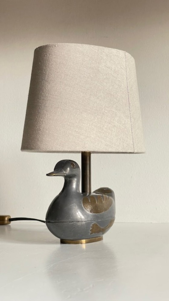 Image 1 of Vintage Duck Lamp