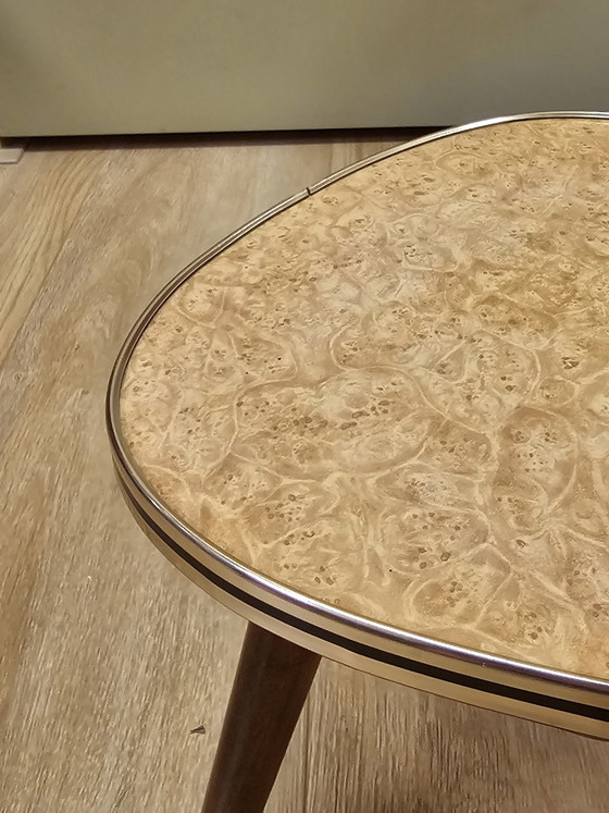 Image 1 of Table d'appoint vintage en marbre