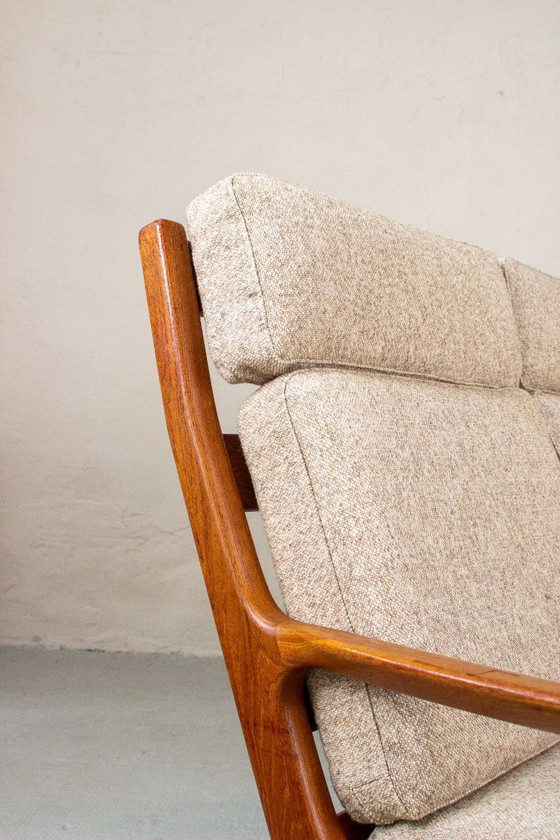 Canapé Vintage en Teck 3 Places Juul Kristensen Danish Mid Century – Canapés 3 places, Wool (photo 7 of 22)