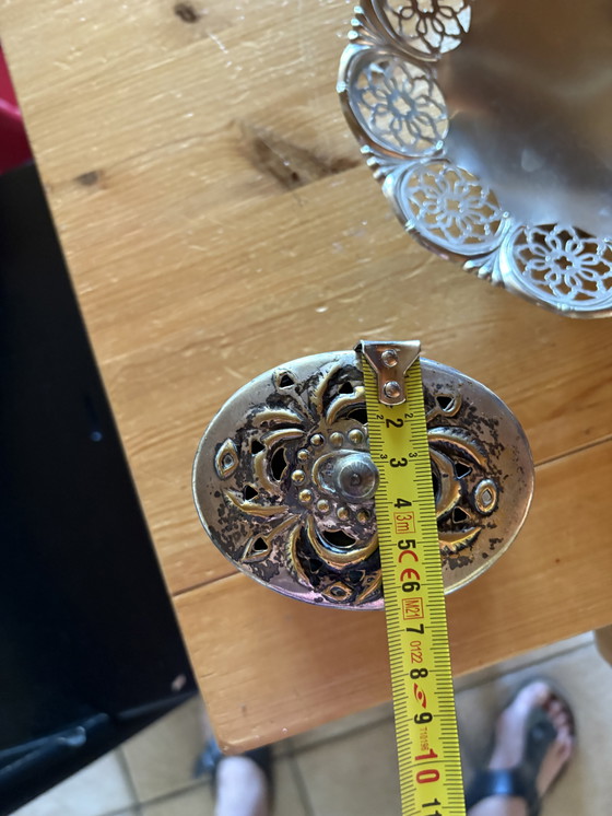 Image 1 of Vintage verzilverd doosje