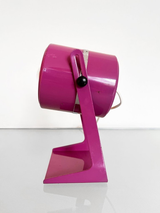 Image 1 of Lampe de table Elma violette vintage de style Space Age