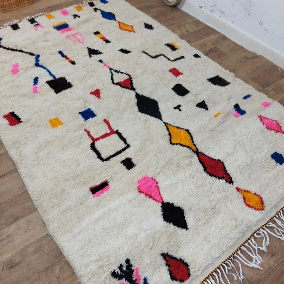 Image 1 of Berber Rug XXL Wool – Handcrafted Moroccan Artistry (300 × 195 cm)