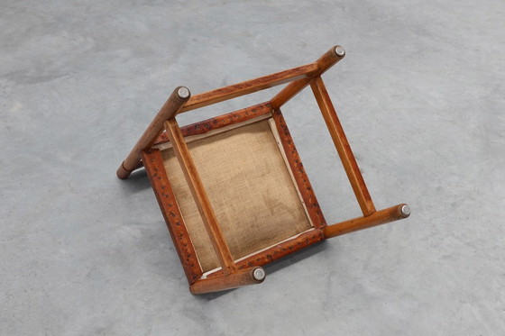 Image 1 of Paar spanische Stühle aus Holz und Leder von Jordi Vilanova, ca. 1960
