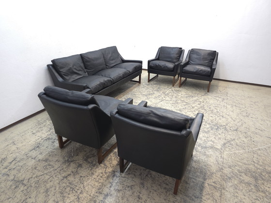 Image 1 of Kill International Glatzel Set Designer Poltrona Sedia in pelle Divano in pelle Divano