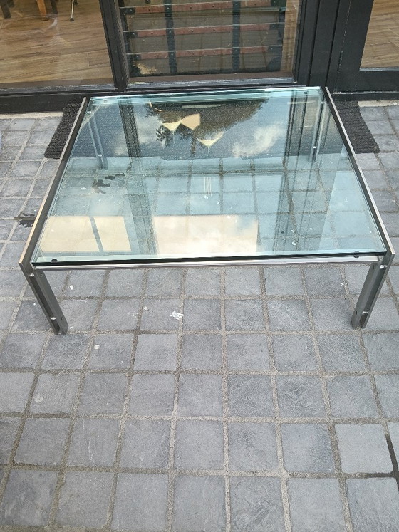 Tavolino da caffè Metaform M-1 – Tavolini da caffè, Glass, Metal (photo 3 of 5)