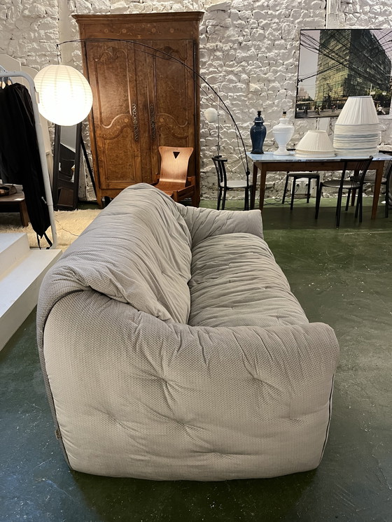 Image 1 of Conjunto de sofá y sillón modelo Sloop de Ligne Roset - años 80