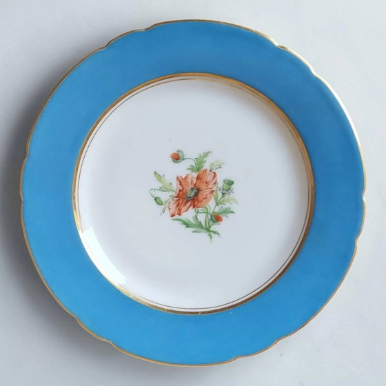 6 dessert plates in porcelain Old Paris 19th century – Crockery, Vintage (photo 4 of 28)