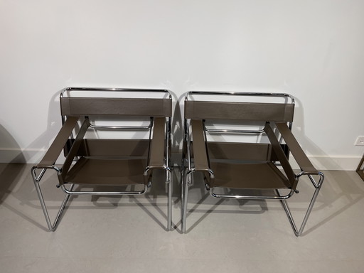 2x Marcel breuer Wassily