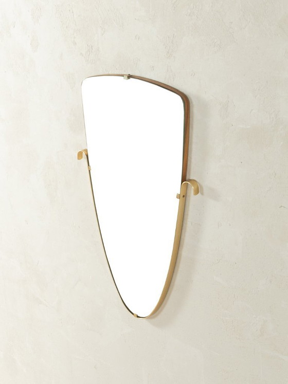Image 1 of  1950s Mid-Century Wall Mirror, Vintage