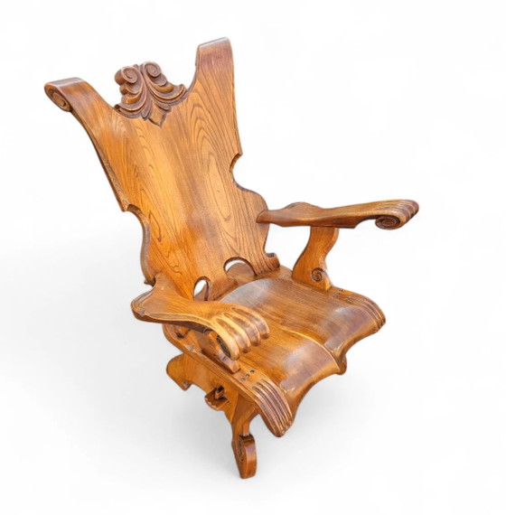 Sedia in rovere Oirschot / Gentleman Chair / Gentleman Chair / Sedia a artiglio / Anni '60 – Poltrone (photo 8 of 24)