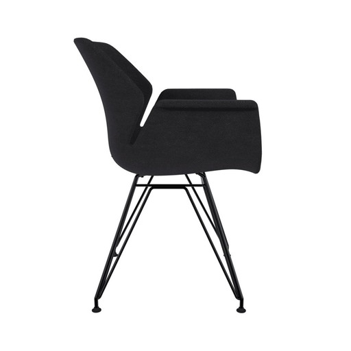 TOOON. Sedia da pranzo Lux Beluga Iron