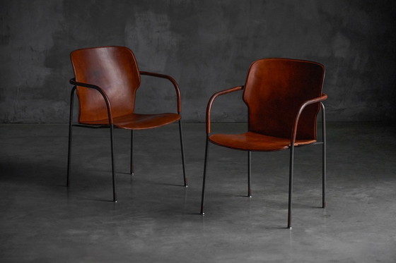 Image 1 of "Lalanda" Fauteuils van Gianfranco Frattini, Spanje, jaren 80