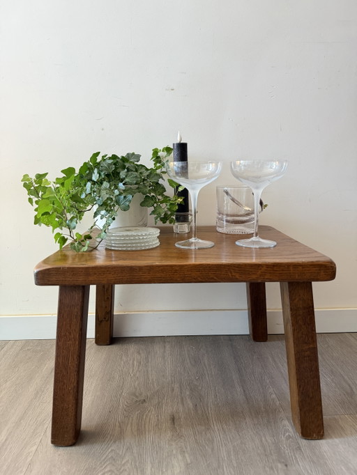 Brutalist side table
