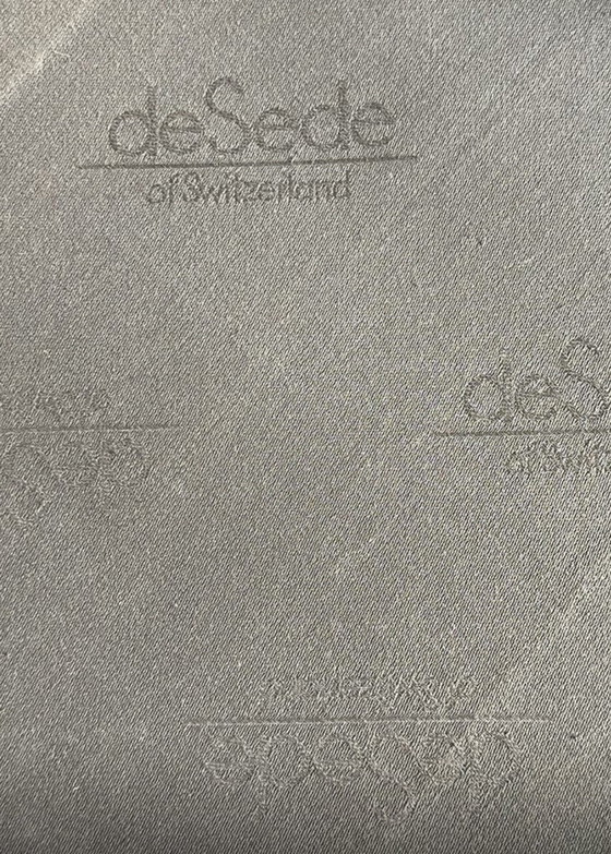 Image 1 of Designer Sessel Hocker De Sede 50 Leder schwarz 