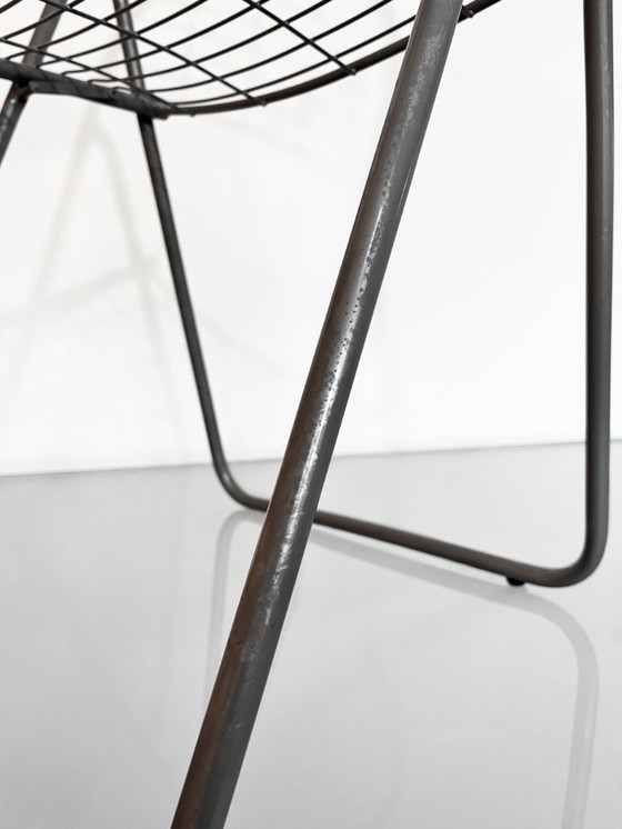 Image 1 of Vintage IKEA gray 80s Niels Gammelgaard Åland folding chair