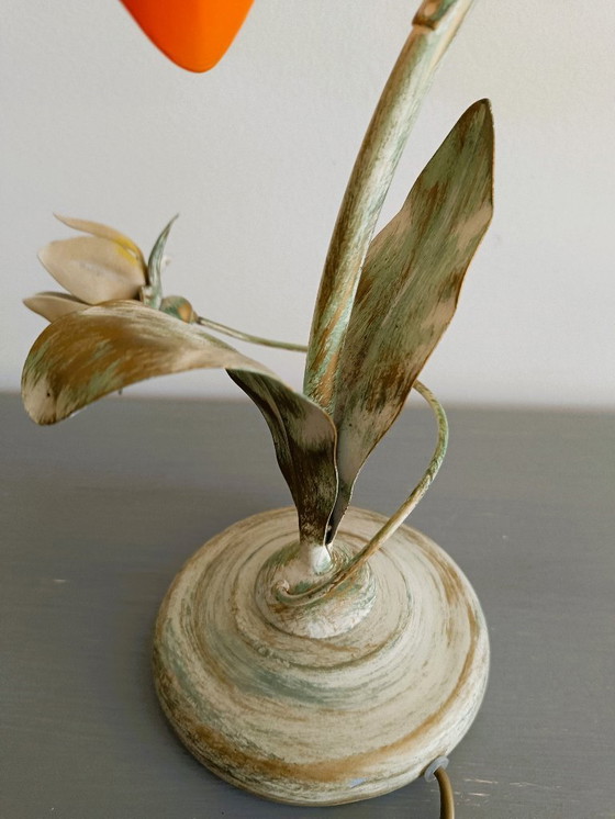 Image 1 of Lampe à poser tulipe fabriquée en Italie
