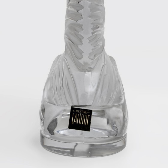 Image 1 of Paperweight 'Coq Nain' signed Lalique - Crystal - Vintage 1950s