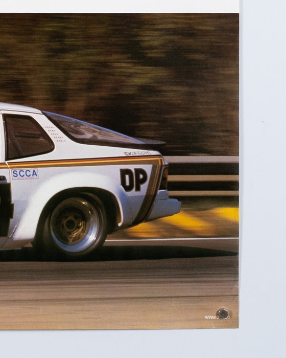 Image 1 of Porsche Wins SCCA 1981 – 1981 – Original Vintage Porsche Poster by Werbeagentur Strenger – Vintage Motorsport – 102x76 cm