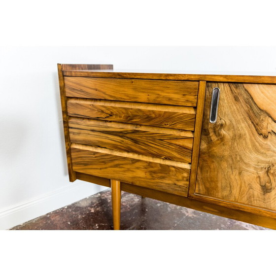 Image 1 of Mid-century walnut sideboard, Poland 1960s