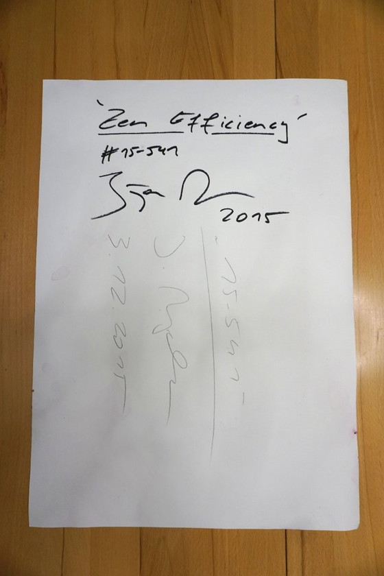 Image 1 of Jürgen Angeler - Zen Efficiency