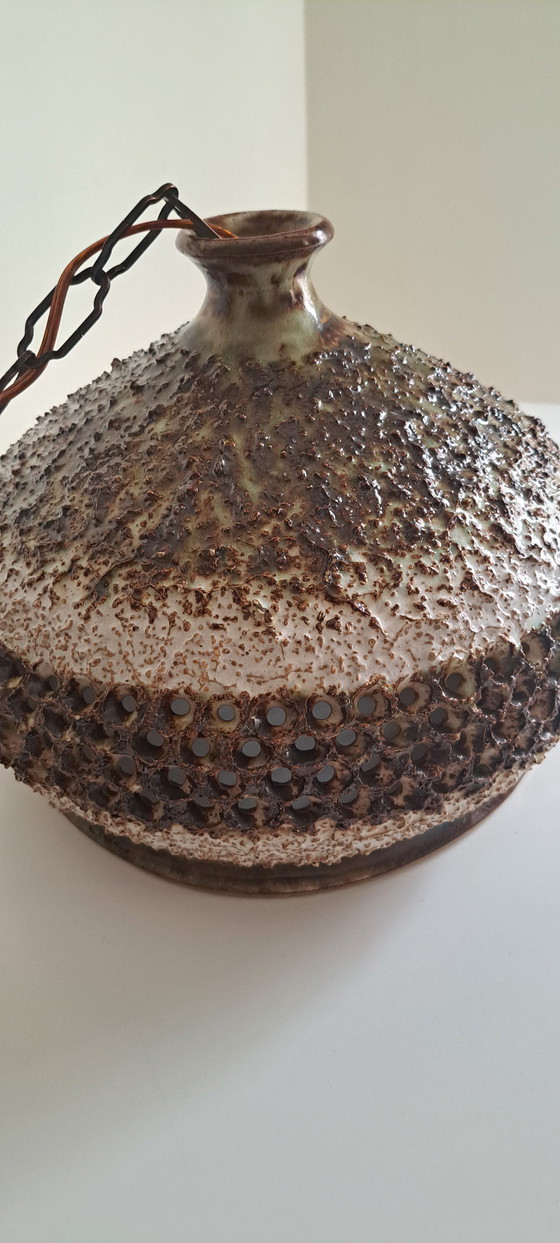 Image 1 of Vintage Brutalist hanglamp uit Sejer Factory, jaren 60
