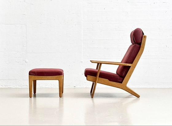 Image 1 of High armchair from the GE290 series by Hans J. Wegner for Getama