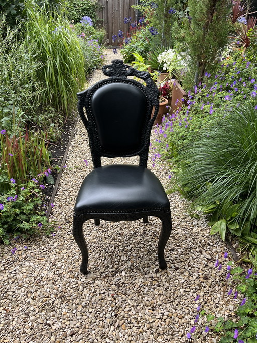 3x chaise de salle à manger Moooi stoel Smoke, Maarten Baas