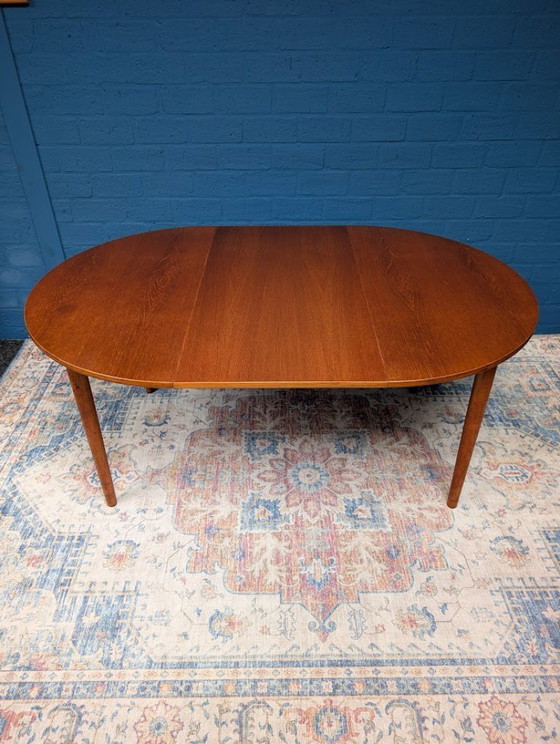 Image 1 of Tavolo da pranzo rotondo vintage, Farstrup Møbler, anni '60