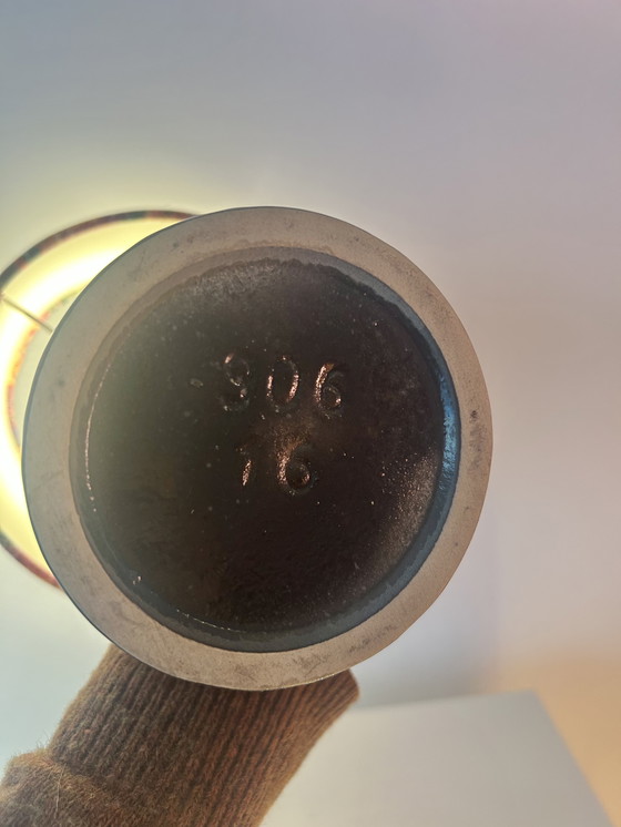 Image 1 of Lampe d'appoint upcyclée – Céramique d'Allemagne de l'Ouest | sans fil | pièce unique