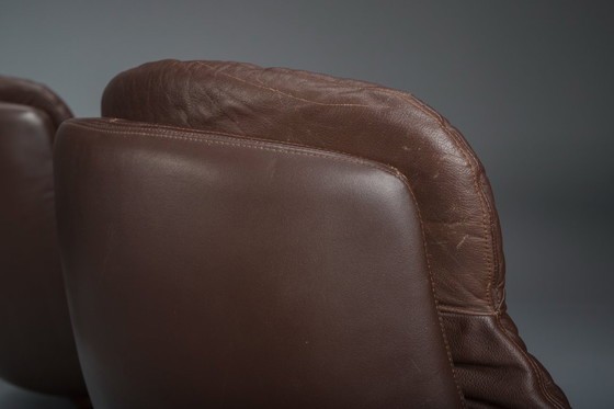 Image 1 of  Set of Scandinavian Swivel Armchairs by H.W. Klein for Bramin, 1960s set 4