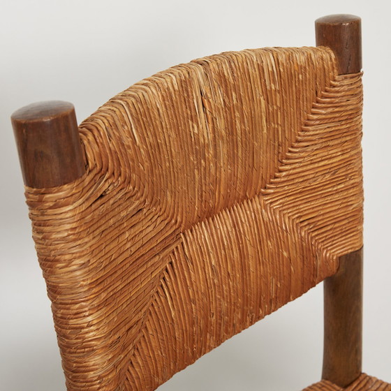 Image 1 of Charlotte Perriand Bauche Nr. 19 Stühle, Frankreich, 1950er Jahre