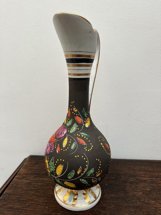 Image 1 of Vintage Soliflore Vase/Aiguillere - Hubert Becquet Quaregnon