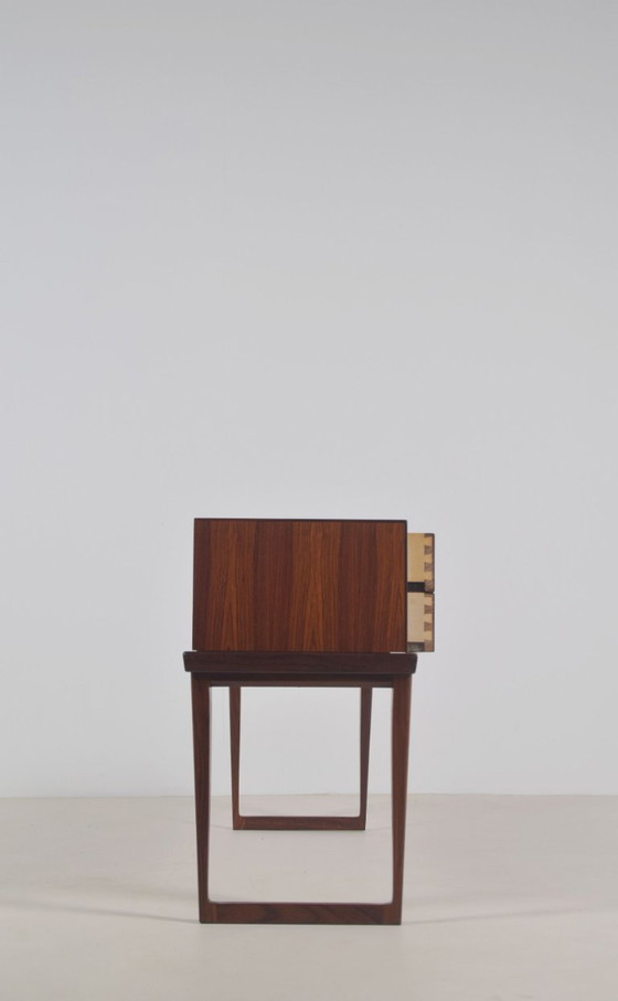 Banc d'entrée danois avec tiroir par Kai Kristiansen pour Aksel Kjersgaard, années 60 – Wood (photo 4 of 12)
