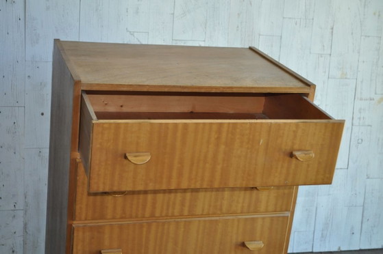Mid-Century Hungarian Chest of Drawers, 1960s – Wood, Scandinavian (photo 6 of 9)