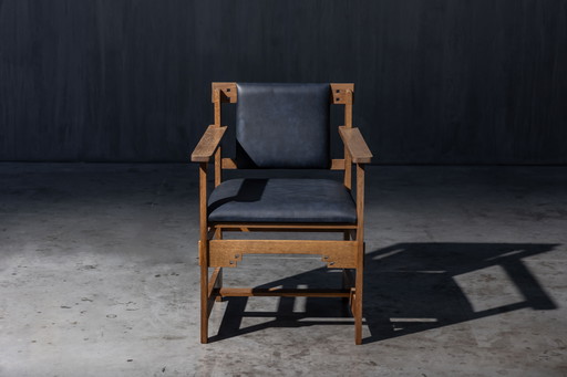 Art Deco Armchair by Alphonse Siebers, Netherlands, 1920s