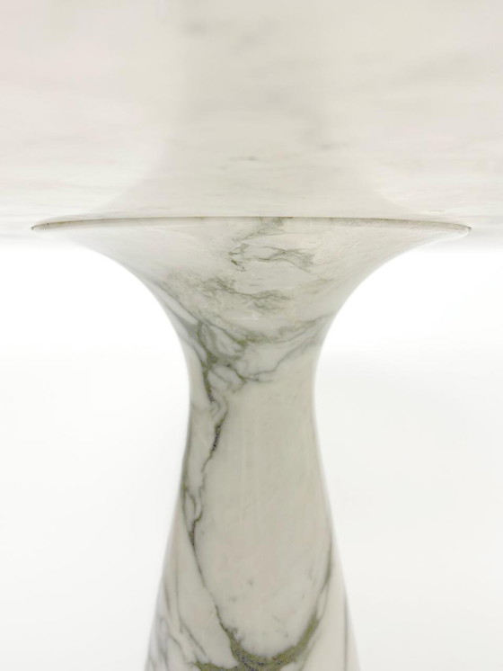 Image 1 of Skipper M1 ronde eettafel in marmer van Angelo Mangiarotti