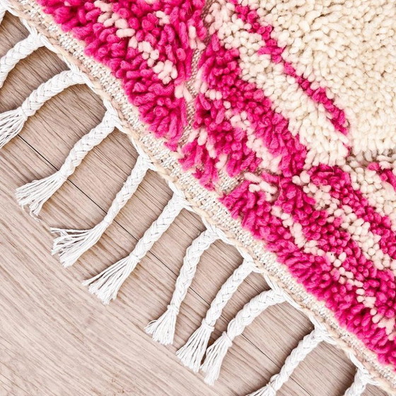 Image 1 of Marokkanischer Teppich aus Naturleinen, 250 x 200 cm