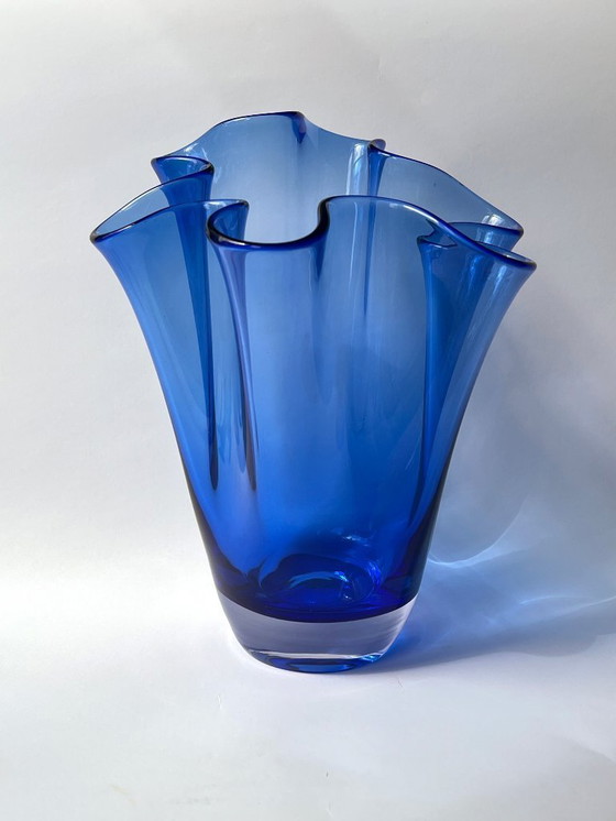 Image 1 of Design danese - Vaso Laguna Vaso Hankerchief Per Lütken per Holmegaard