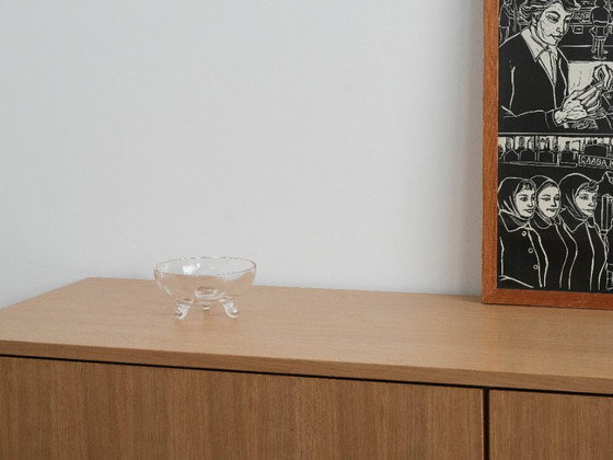 Image 1 of Glazen schaal, Deens ontwerp, jaren 70, vervaardigd in Denemarken.