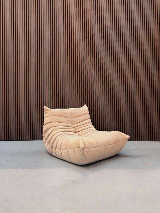 Image 1 of Ligne Roset Togo Set Alcantara Beige/Cream