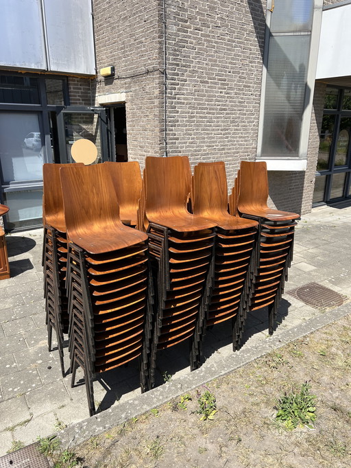 100x Plywood Stacking Chair '60