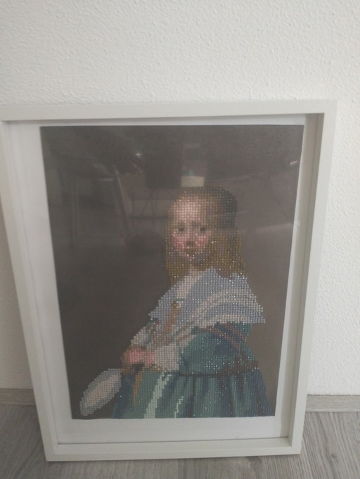 Meisje in het blauw