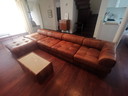 DE SEDE DS 88 Patchwork-Leder cognac Anreihsofa