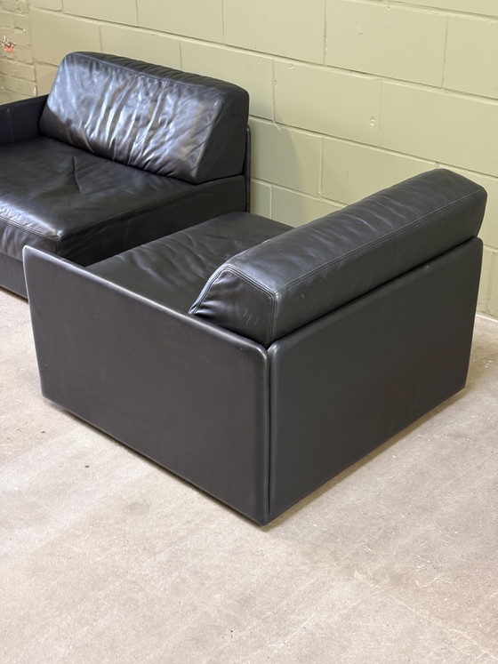 De Sede DS-76 Daybedbank/Sofa van zwart leer – Leather (photo 12 of 15)