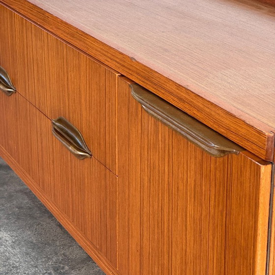 Image 1 of British Remploy Sideboard with Brass Handles, 1960