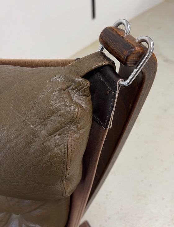 Image 1 of Sedia Falcon di Vatne Møbler, Norvegia, anni '70.