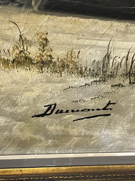Image 1 of Painting by Marguerite Dumont (1847–1918)
108 x 48 cm
