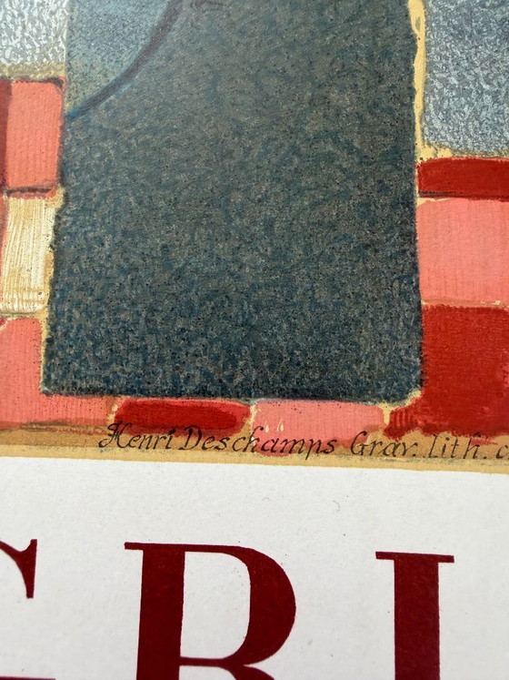 Image 1 of Juan Gris (1887–1927), Viool en Gitaar, Tentoonstellingsposter, 1977, Berggruen Gallery, Gedrukt in Frankrijk