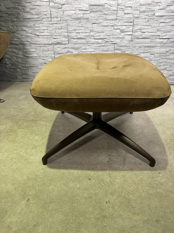 2x Leolux Caruzzo con 1 Pouf Pelle Nubuck – Poltrone, Alluminio (photo 14 of 15)